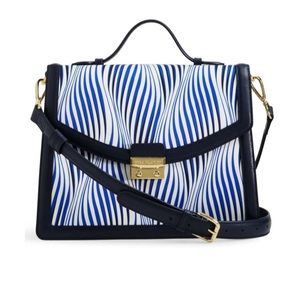 VERA BRADLEY WAVY STRIPE CROSSBODY BAG
